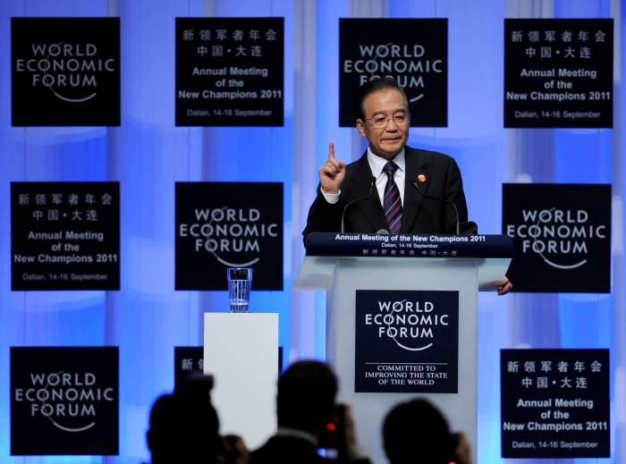 Ouverture du Forum d’été 2011 de Davos